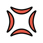 Anger Symbol SVG Icon